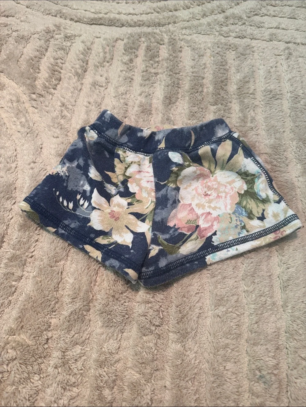 Baby Ralph Lauren Navy Lounge Shorts